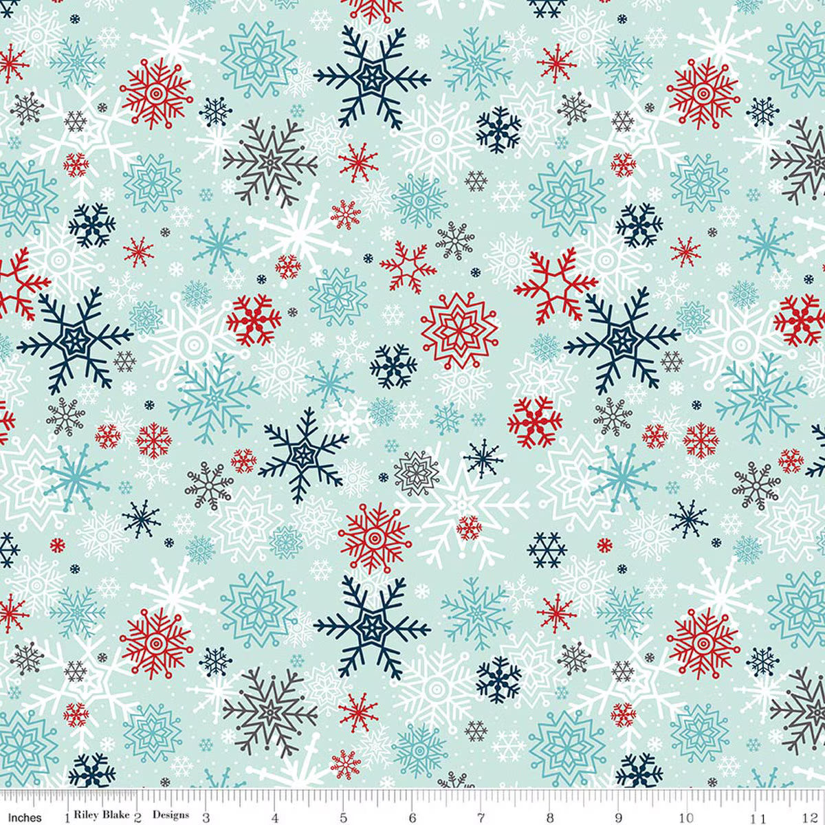 A Perfect Winter - Snowflakes Powder - C17992-POWDER