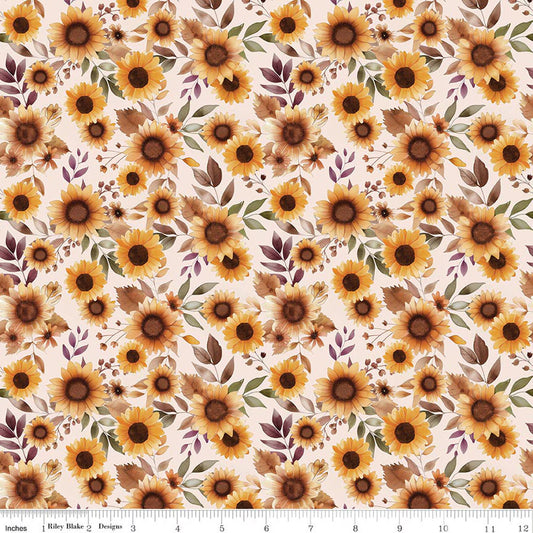 Harvest on the Prairie - Sunflowers Latte - C18280-LATTE