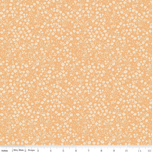 Harvest on the Prairie - Ditsy Marmalade - C18283-MARMALADE