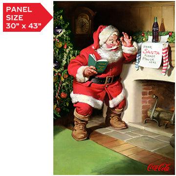 Coca-Cola Christmas - Santa Panel - CC1010-10