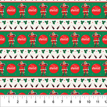 Coca-Cola Christmas - Large Stripe Multi - CC1017-76