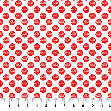 Coca-Cola Christmas - Dot White/Red - CC1019-10