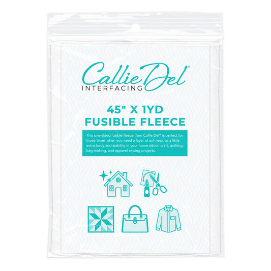 Callie Del Fusible Fleece - 45in x 1 yd