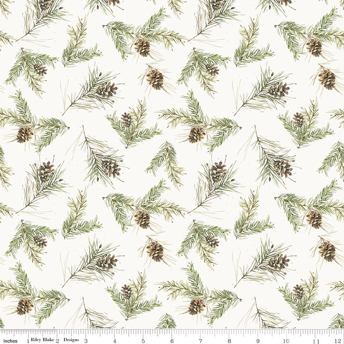 Holiday Spirit - Pinecones Cream - CD17464-CREAM