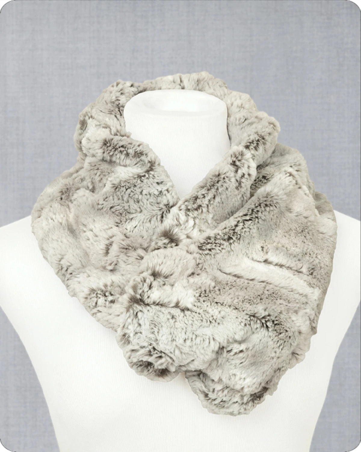 Infinity Scarf Kit - Silver Fox