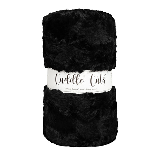 Luxe Cuddle Cut - Glacier Black - 2 Yd Cut