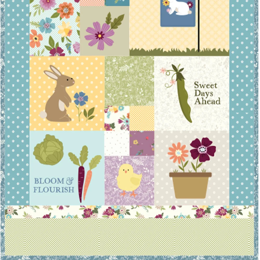 [PRE-ORDER] Cottontail Farm Ladder Quilt - Embroidery Designs