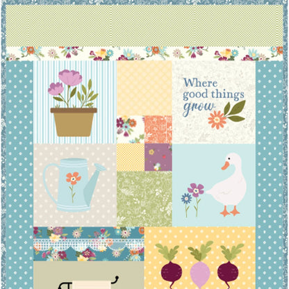 [PRE-ORDER] Cottontail Farm Ladder Quilt - Embroidery Designs