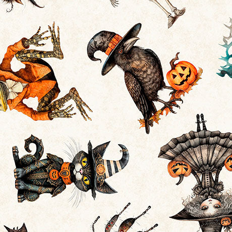 Halloween Character Toss - Cream - Jeepers Creepers - 2600 31009 E