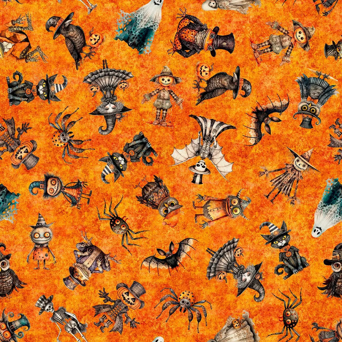 Halloween Character Toss - Orange - Jeepers Creepers - 2600 31009 O