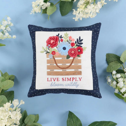 Country Blooms Pillow