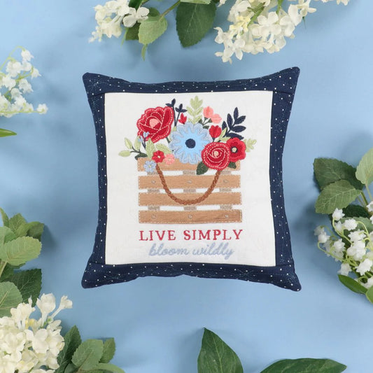 Country Blooms Pillow