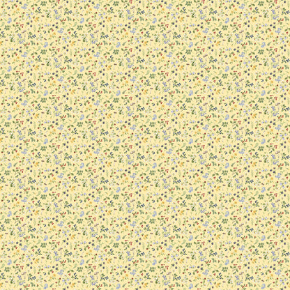 Small Floral Toss - Yellow Multi - Country Mouse - DP29010-52