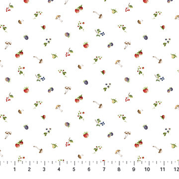 Berry Toss - White Multi - Country Mouse - DP29011-10