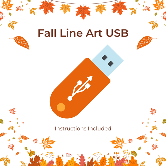 Fall IQ Designer Line Art USB