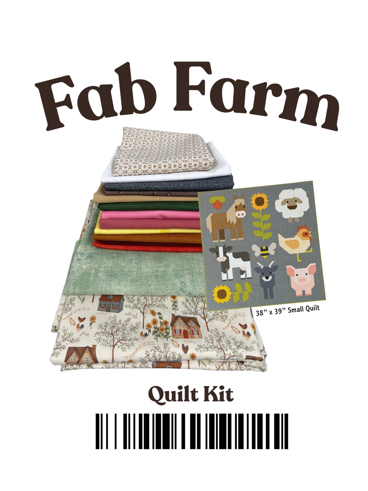 Fab Farm - Baby Quilt Kit