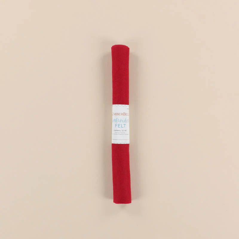 Cranberry Felt