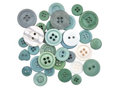 Craft Buttons - Pastels