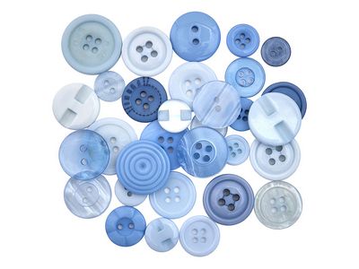 Craft Buttons - Pastels