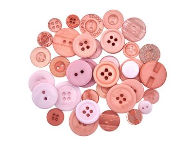 Craft Buttons - Pastels