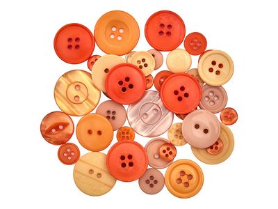 Craft Buttons - Pastels