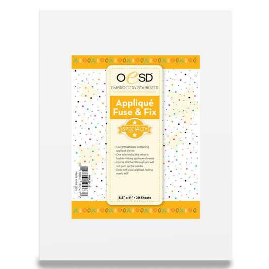 Applque Fuse & Fix - 8.5" x 11", 20 Sheets
