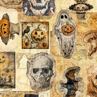 Halloween Ephermera - Tan - Jeepers Creepers - 2600 31011 A