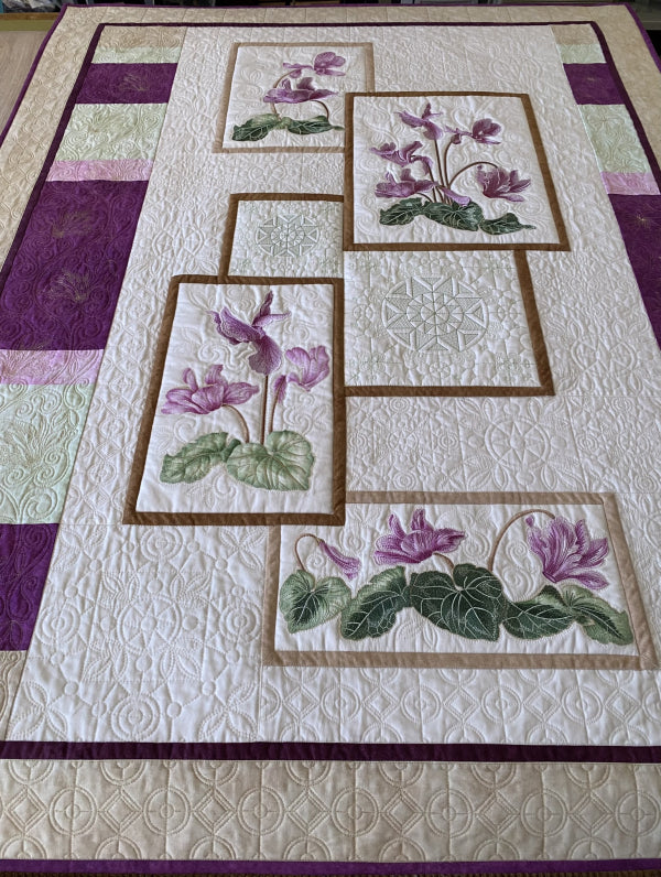 The Art Gallery - Block of the Month Embroidery Designs