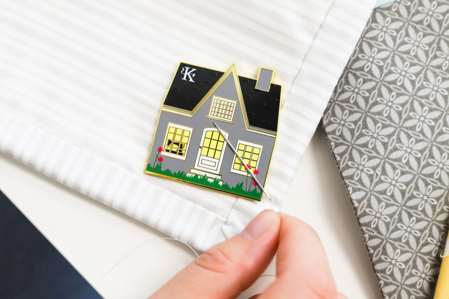 Home Sewn Needle Minder