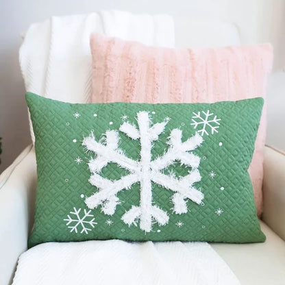 [PRE-ORDER] Green Quilted Pillow Cover Blank