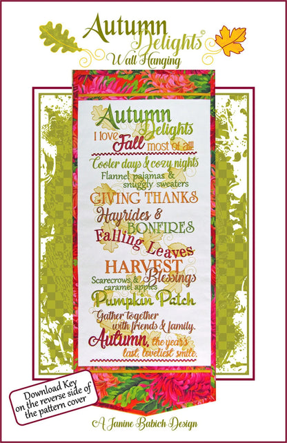 Autumn Delights Wall Hanging