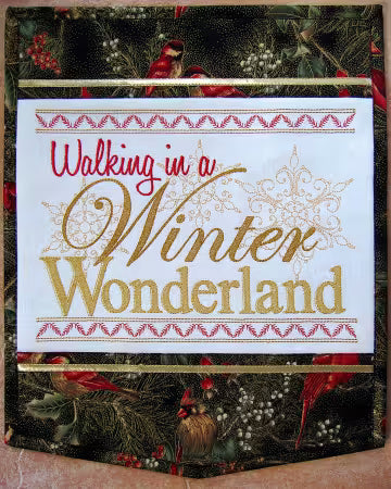 Most Wonderful Time of the Year - Machine Embroidery - Download Code