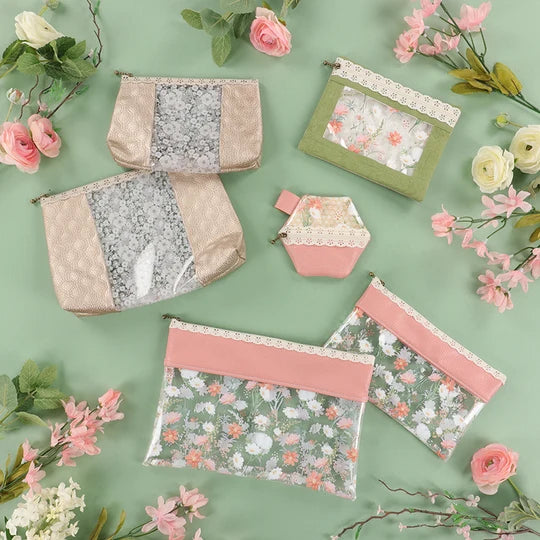 Peek-A-Bloom Zipper Pouches (Redemption Card)
