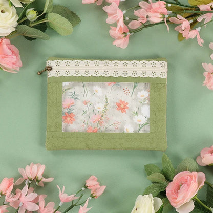Peek-A-Bloom Zipper Pouches (Redemption Card)