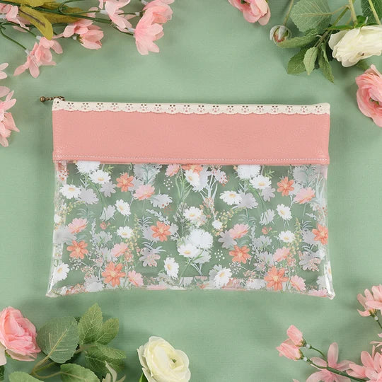 Peek-A-Bloom Zipper Pouches (Redemption Card)
