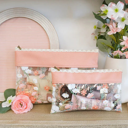 Peek-A-Bloom Zipper Pouches (Redemption Card)