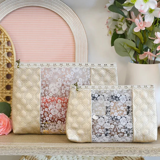 Peek-A-Bloom Zipper Pouches (Redemption Card)