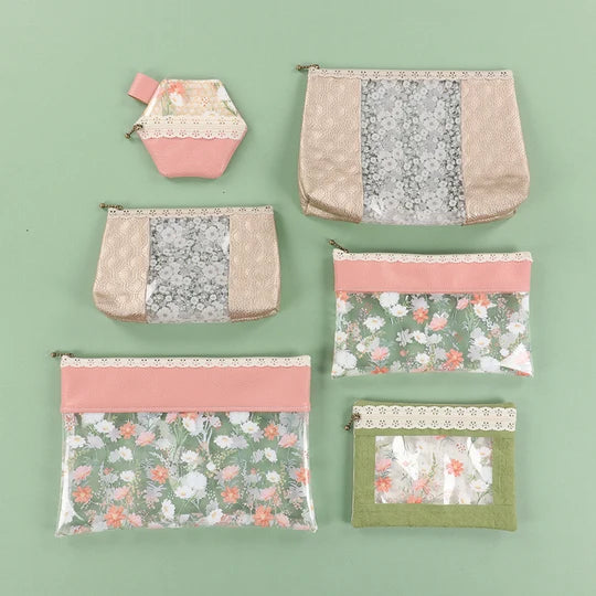 Peek-A-Bloom Zipper Pouches (Redemption Card)
