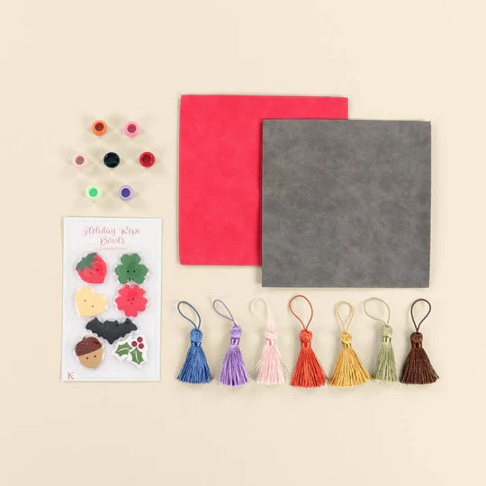 Holiday Rope Bowls Embellishment Kit