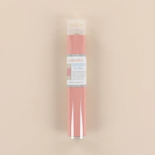 Sunkissed Peach Pebbled Leather