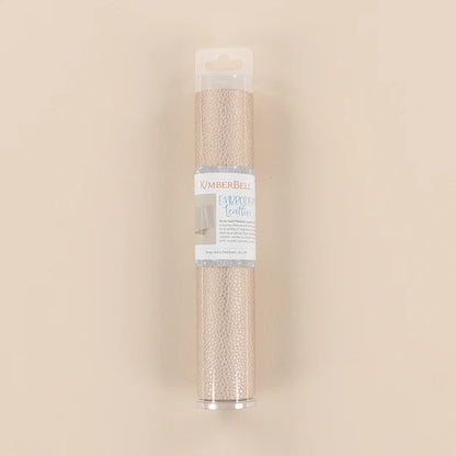 Rose Gold Pebbled Leather