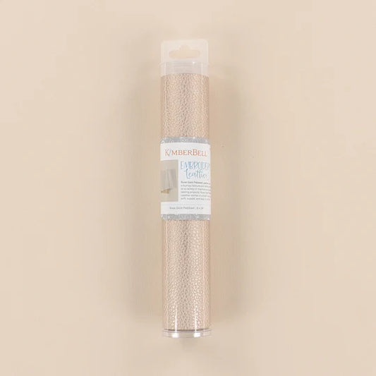 Rose Gold Pebbled Leather