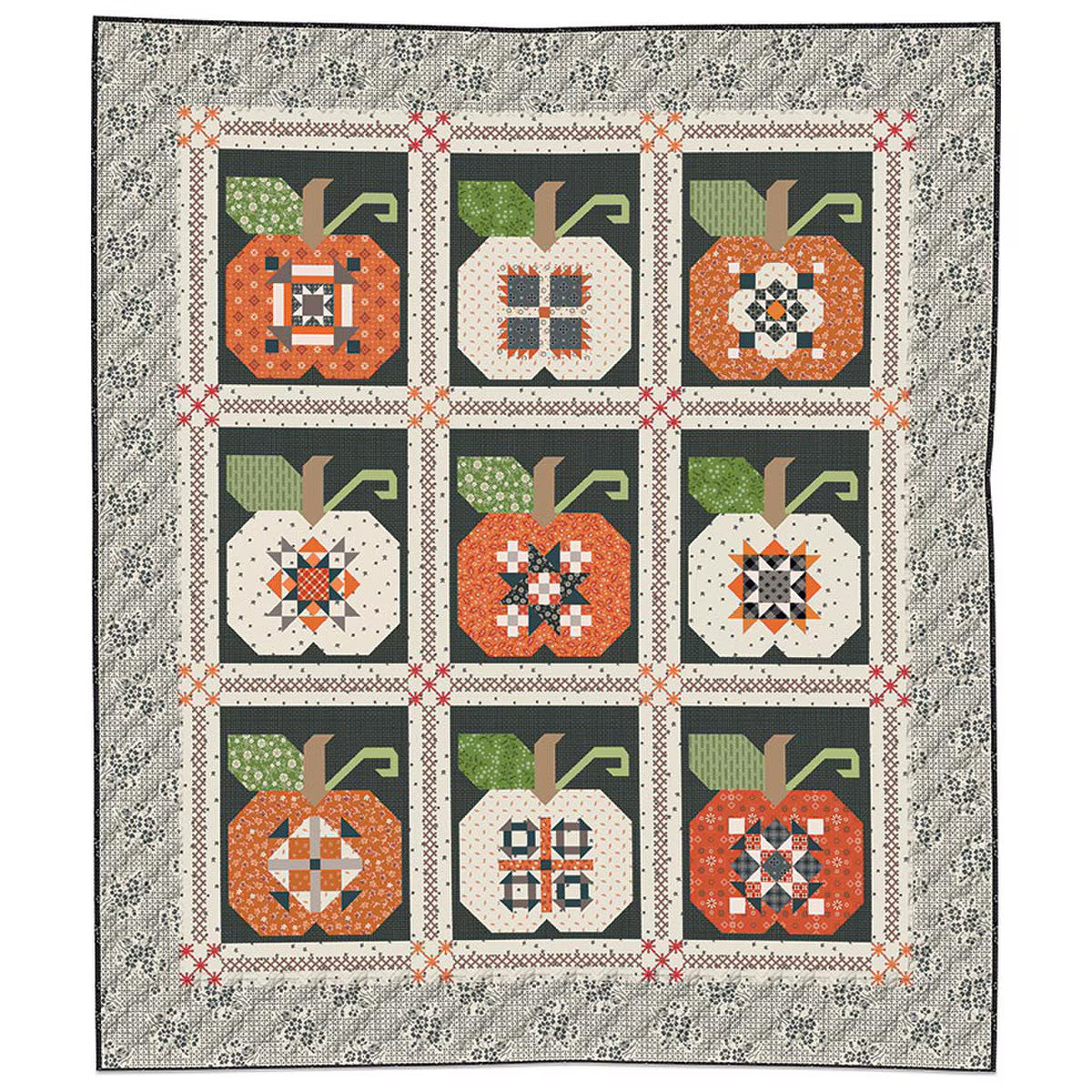 [Pre-Order] Autumn Quilt Seeds Quilt Fabric Kit