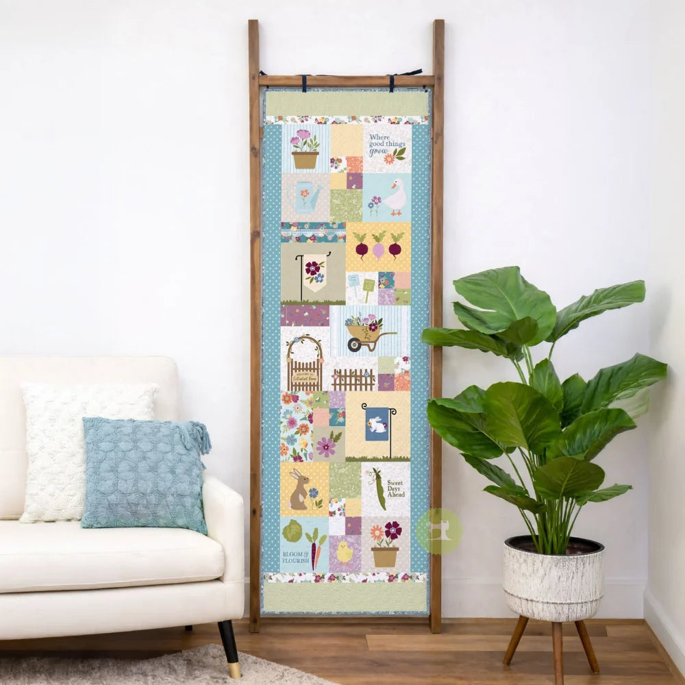 [PRE-ORDER] Cottontail Farm Ladder Quilt - Embroidery Designs