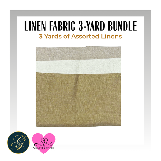 Linen Fabric 3-Yard Bundle