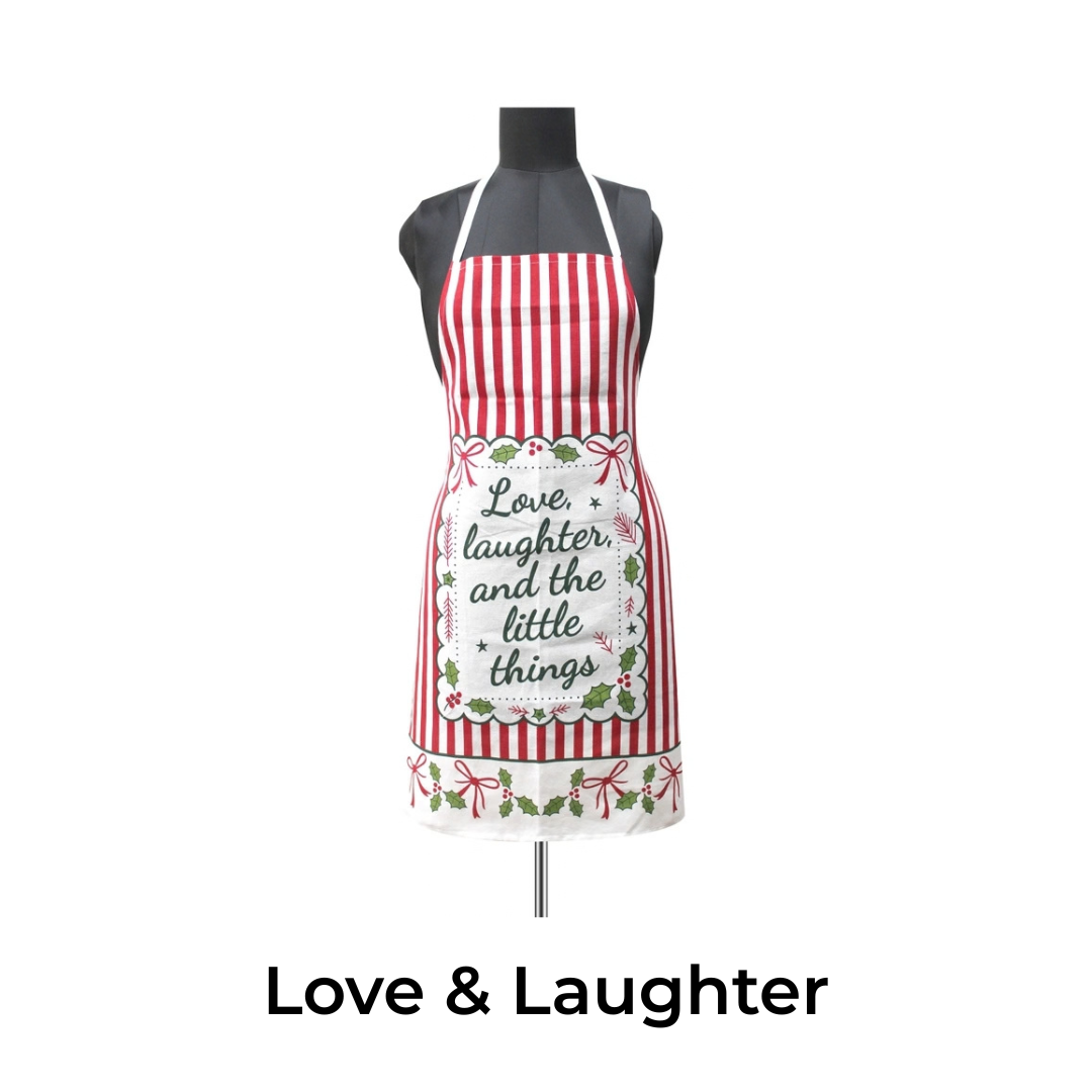 Holiday Printed Aprons