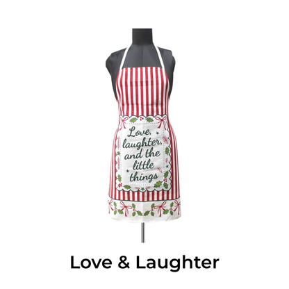 Holiday Printed Aprons