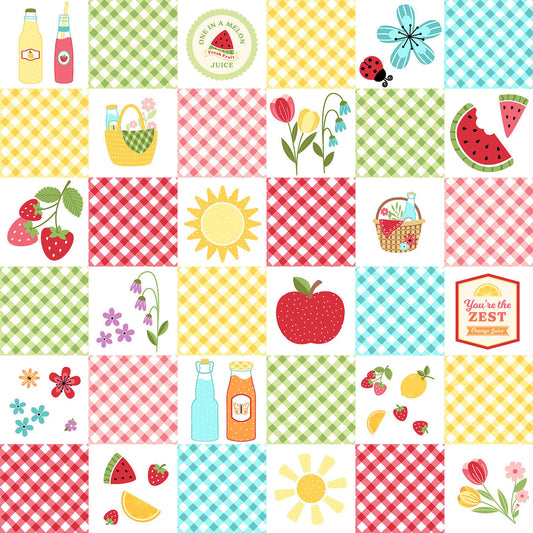 Sippin' On Sunshine - Picnic Quilt Multi - MAS11070 Z