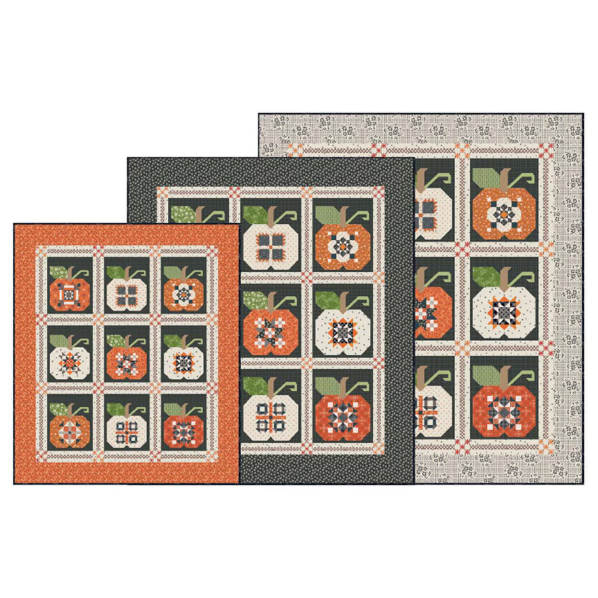 [Pre-Order] Autumn Quilt Seeds Quilt - Machine Embroidery - USB