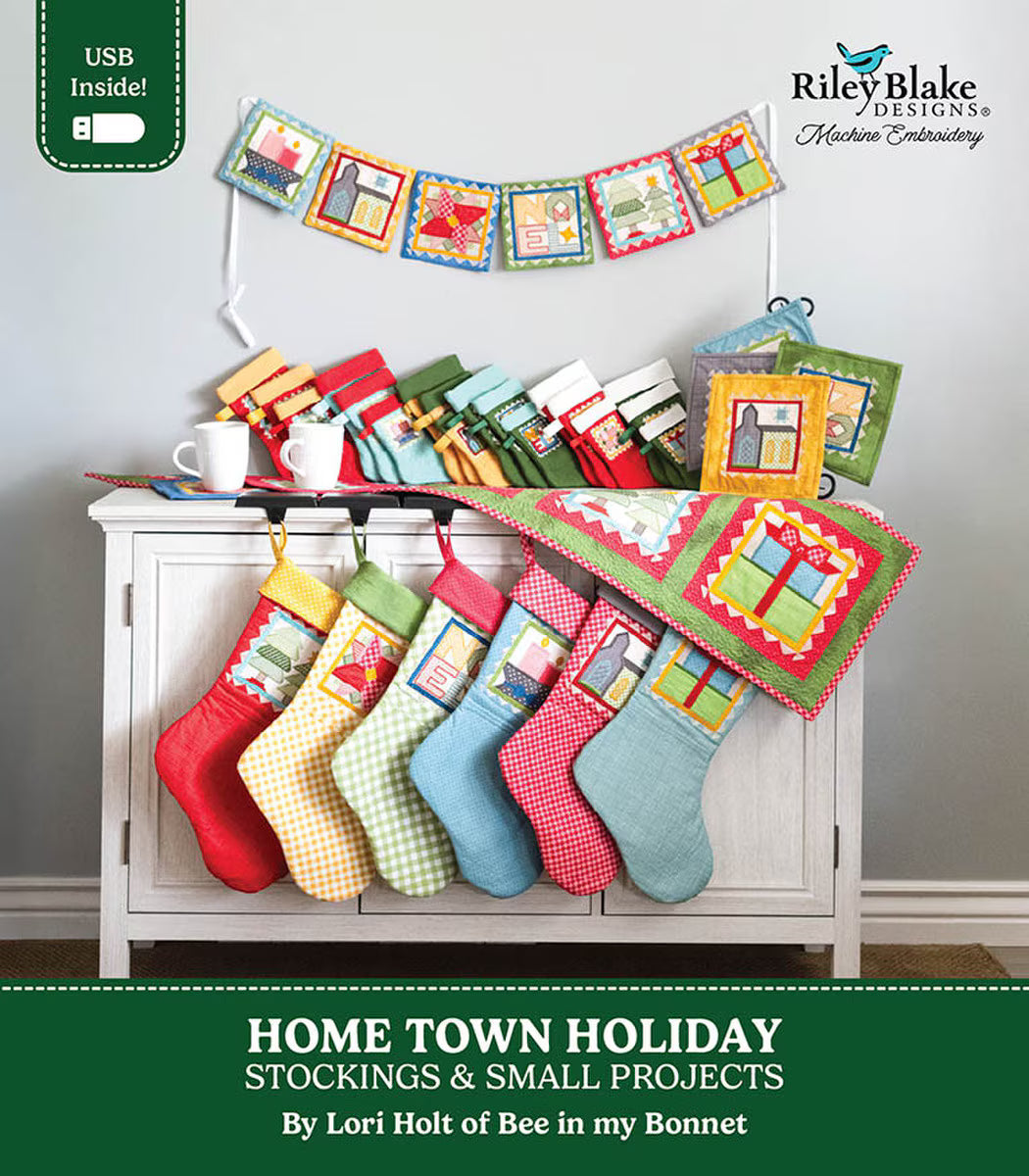 [Pre-Order] Home Town Holiday Stockings & Small Projects